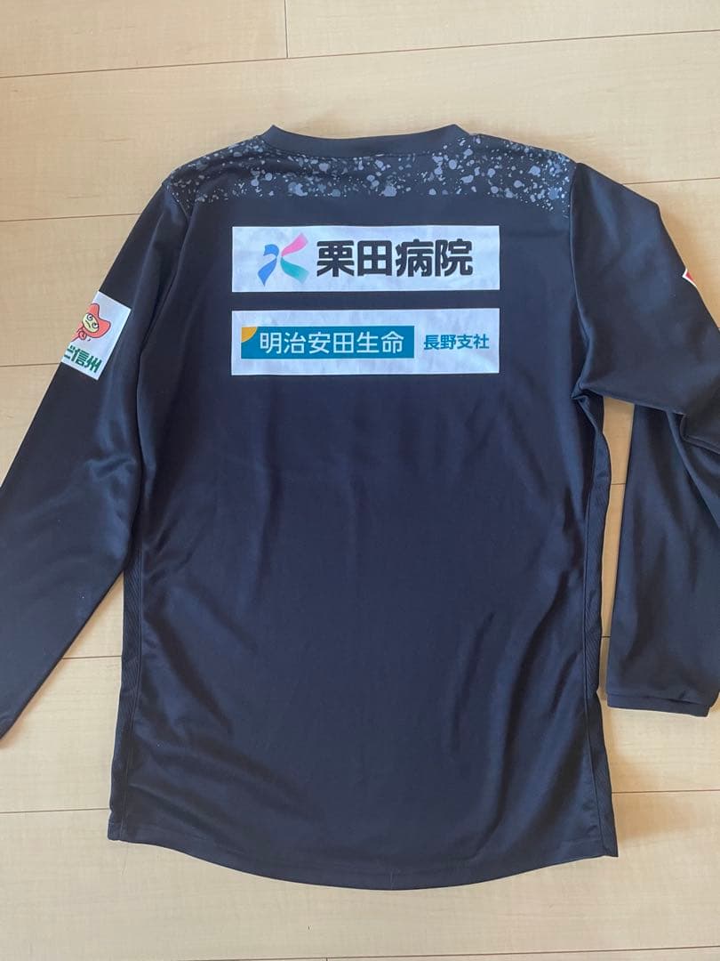 ペナルティJリーグAC長野パルセイロ 練習着トレーニングジャージ長袖J3黒