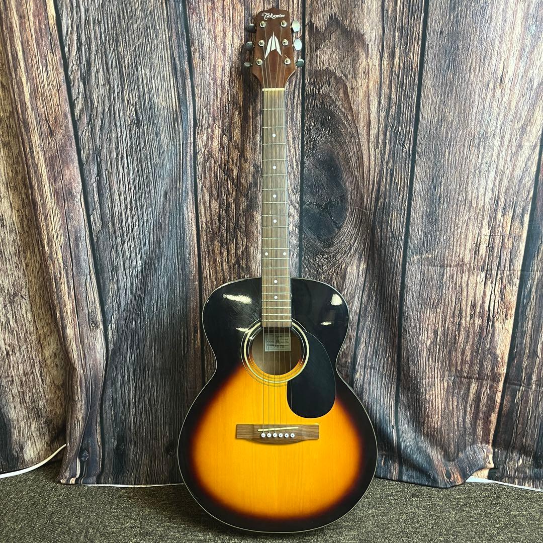 タカミネ アコースティックギター T−F0TBS ソフトケース付き アコギ