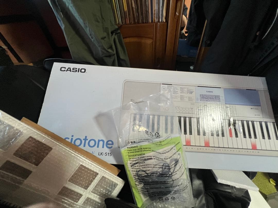 美品‼️Casiotone LK-515 光る鍵盤付きキーボード