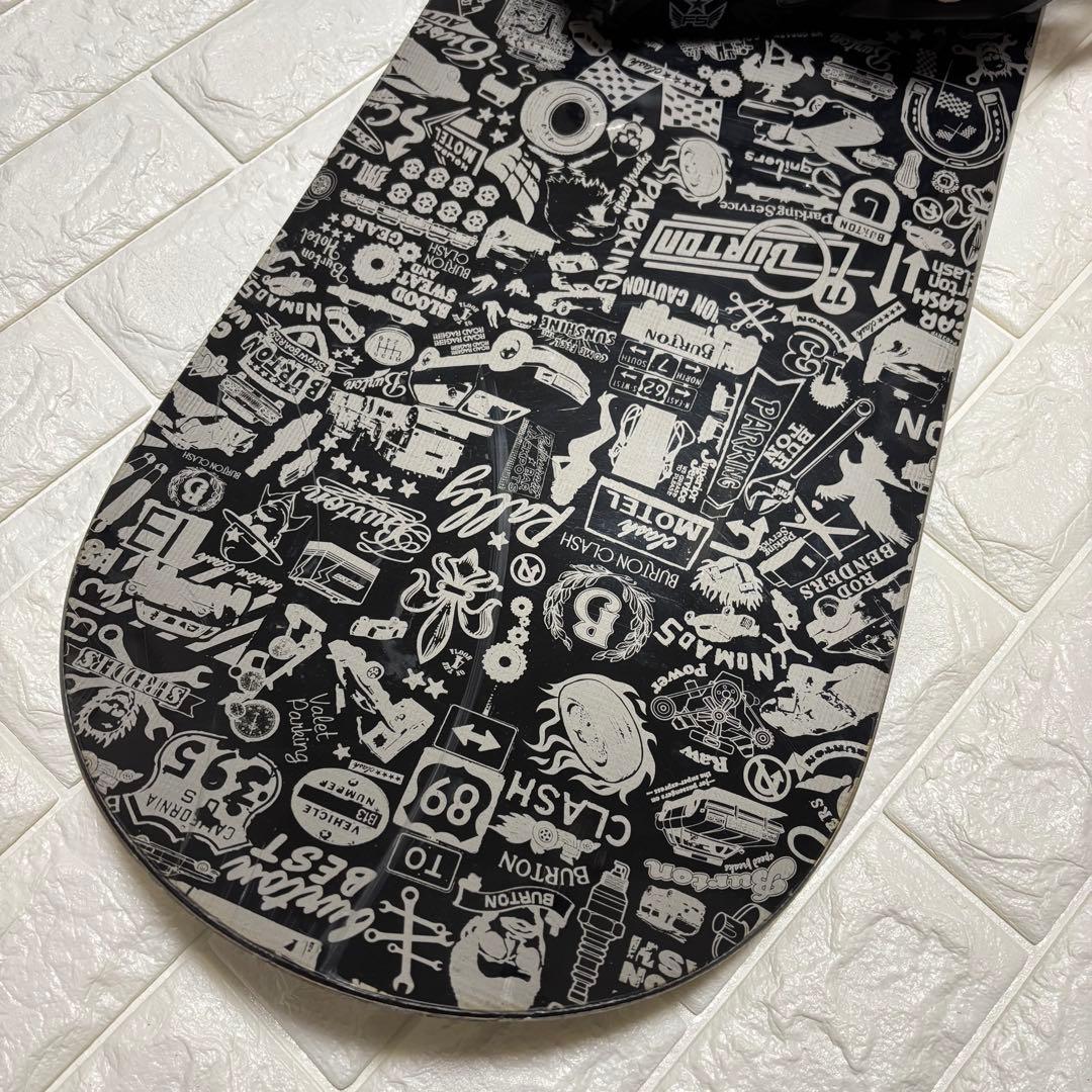 Burton CLASH 155×FREE STYLE (Ｌ)スノーボードセット