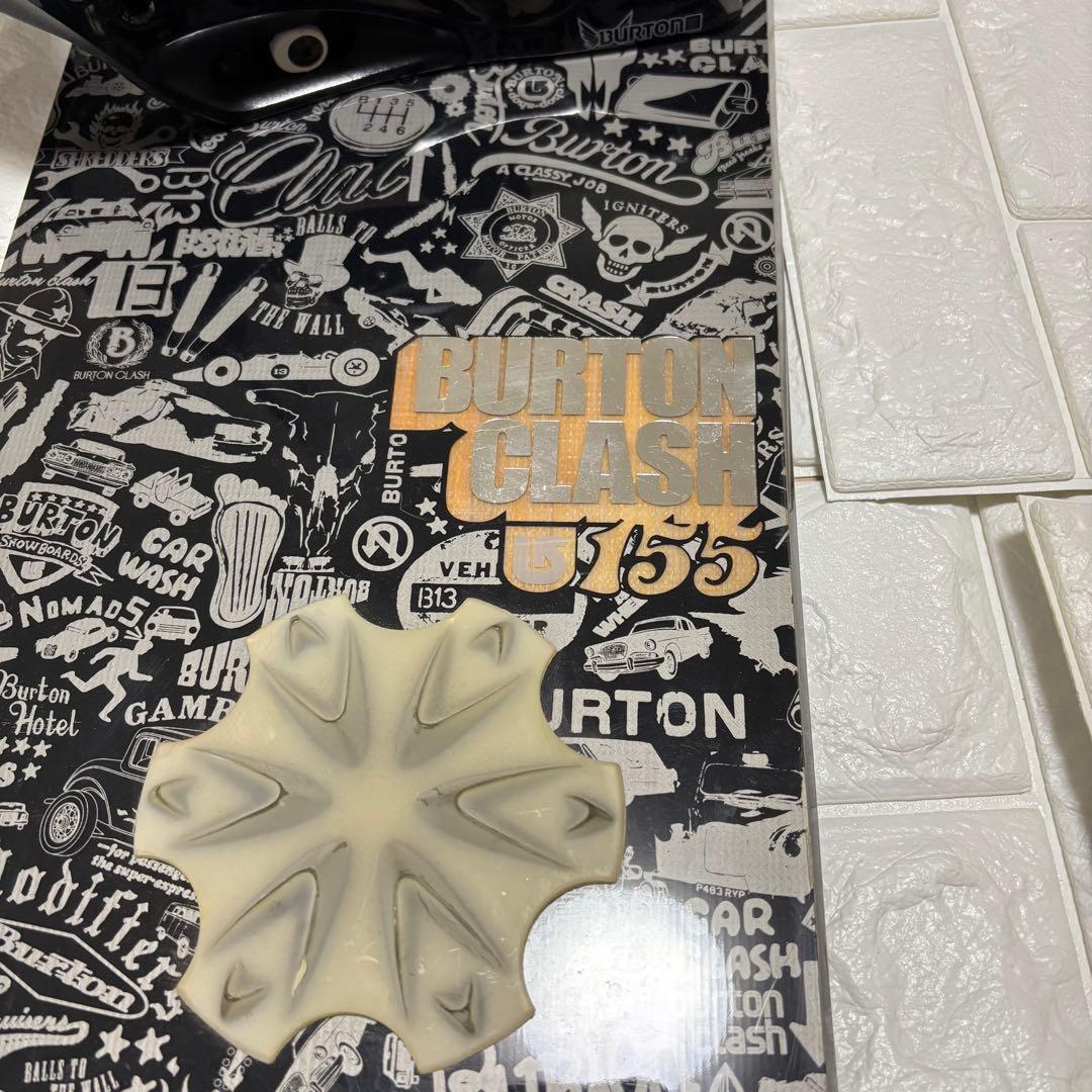 Burton CLASH 155×FREE STYLE (Ｌ)スノーボードセット