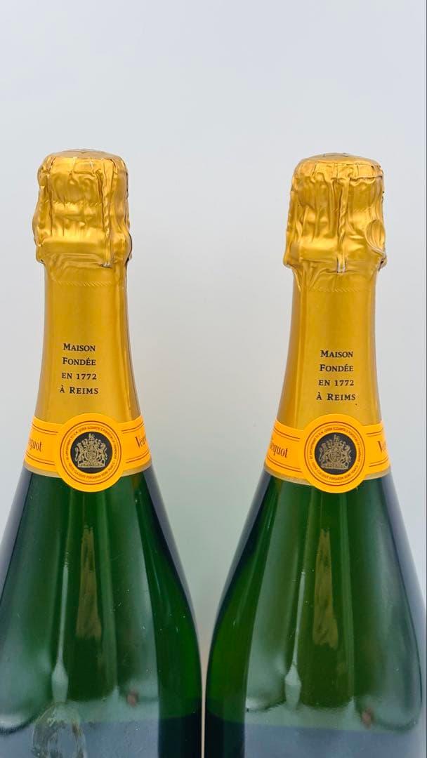 未開栓 VEUVE CLICQUOT ヴーヴ クリコ ブリュット 2本セット