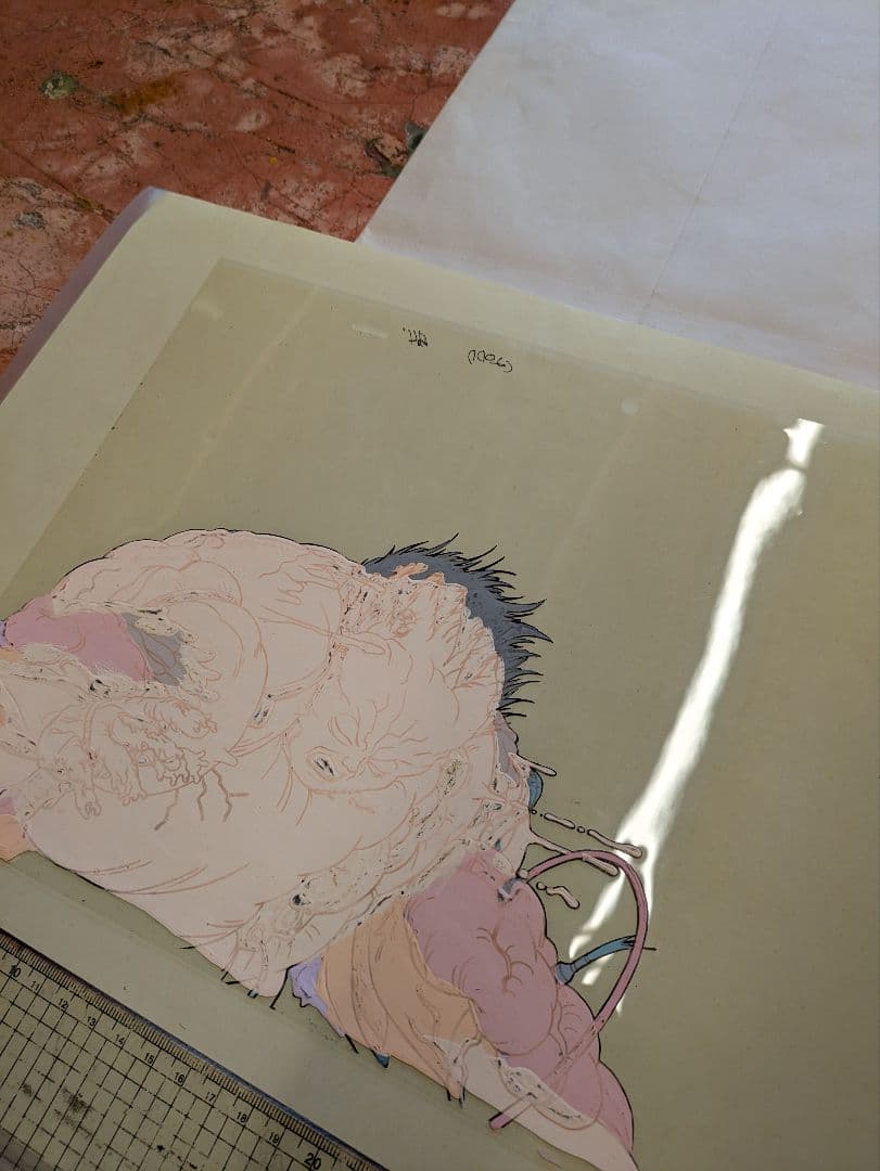 激レア非売品　AKIRA　セル画　直筆　セル画　プレゼント袋　アキラ　大友克洋