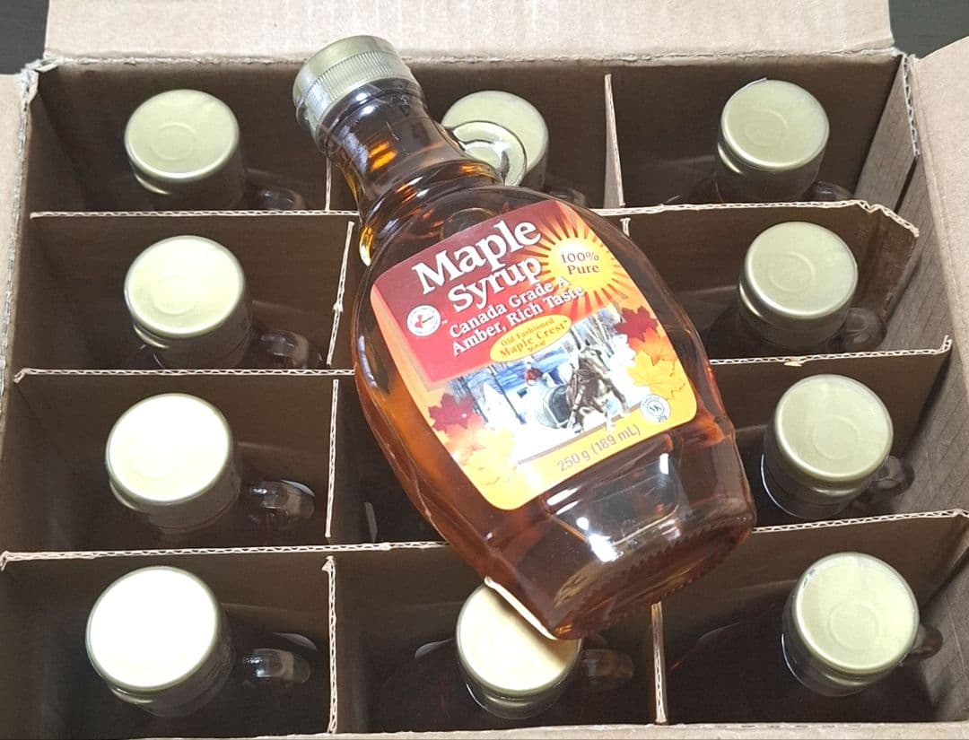 ★オールドファッション★カナダグレートA★ メープル シロップ 250g×12本
