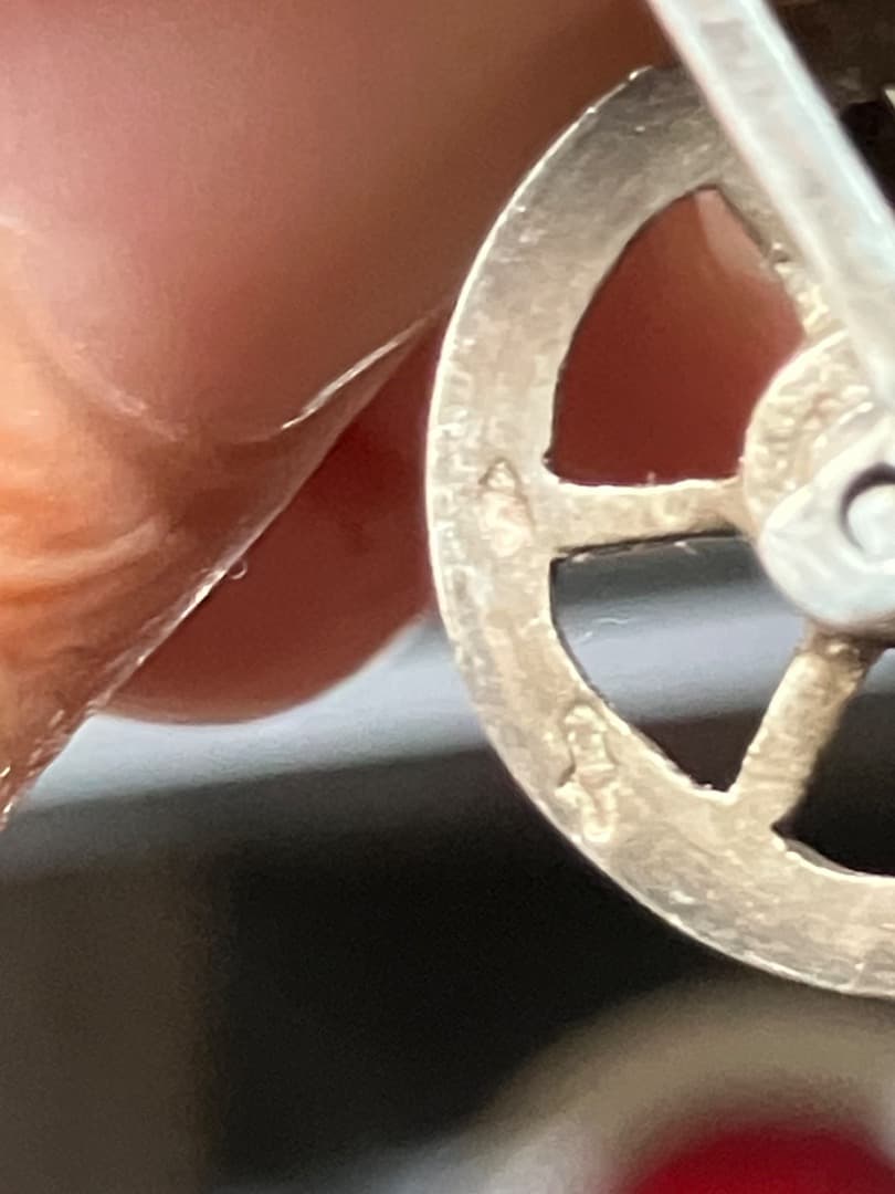 ヴィンテージ 刻印 レリーフ 剣 羊 ミニチュア シルバー 手押し車 荷車