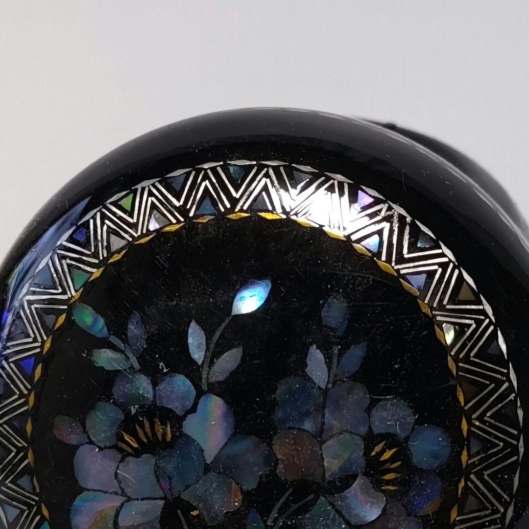 茶道具 棗 螺鈿　　茶筅のセット　新品未使用　送料無料　匿名配送