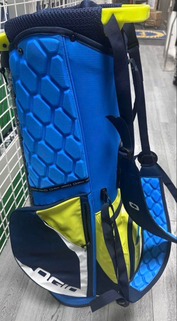 OGIO 軽量キャディバッグ 青と黄色