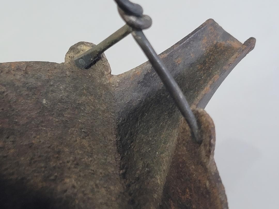 tsurushima専用 古鉄 鹿地紋 注瓶 古美術 DT318