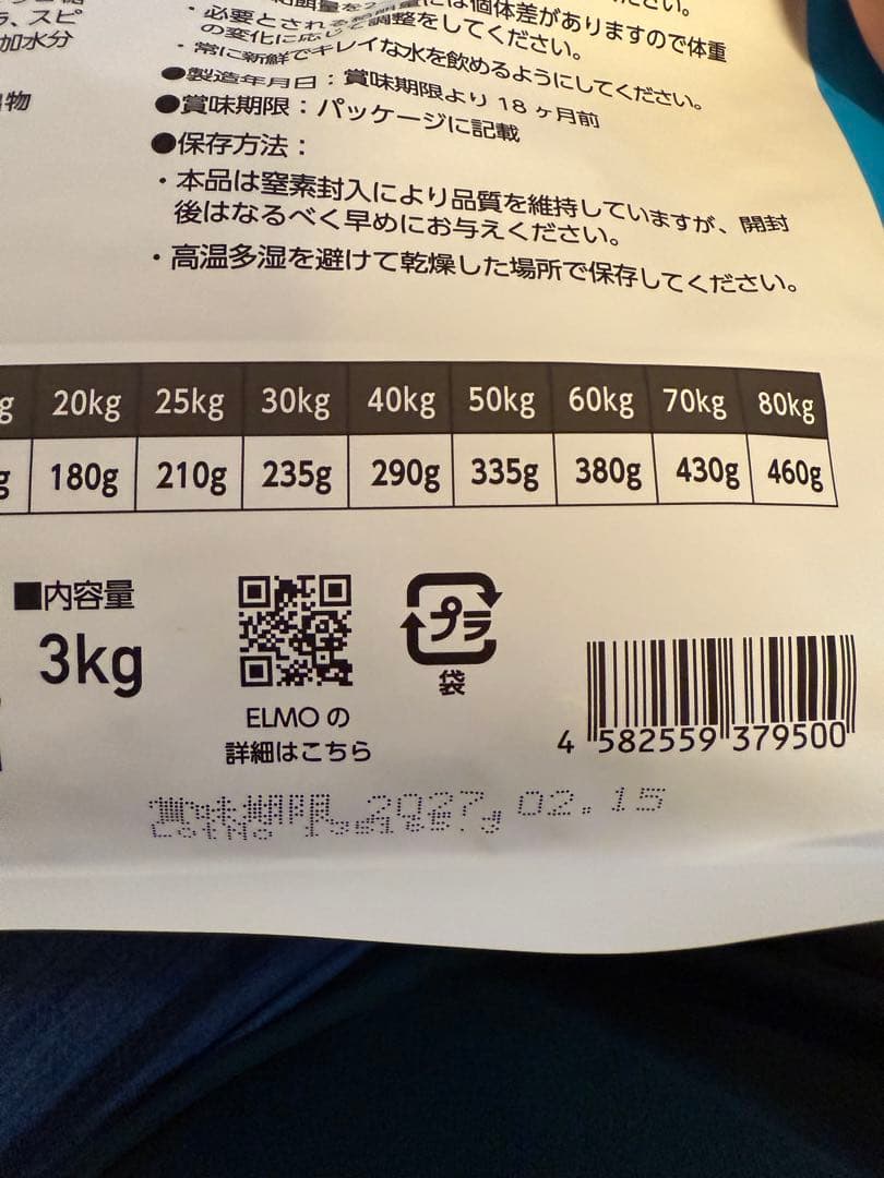 ELMO ドライフード 計11.6kg