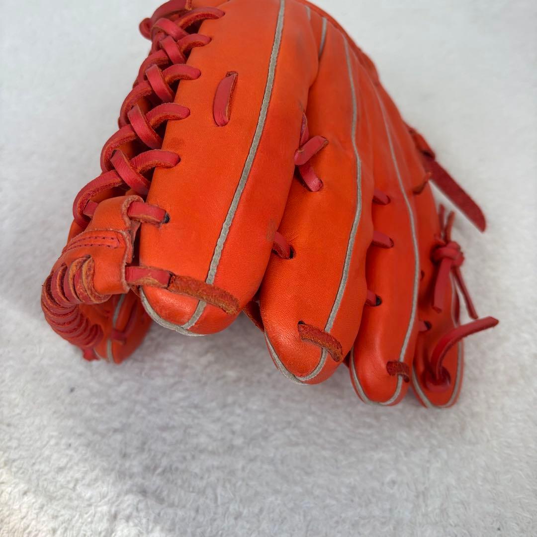 美品 使用感少なめMizuno Will Drive 軟式グローブ オレンジ