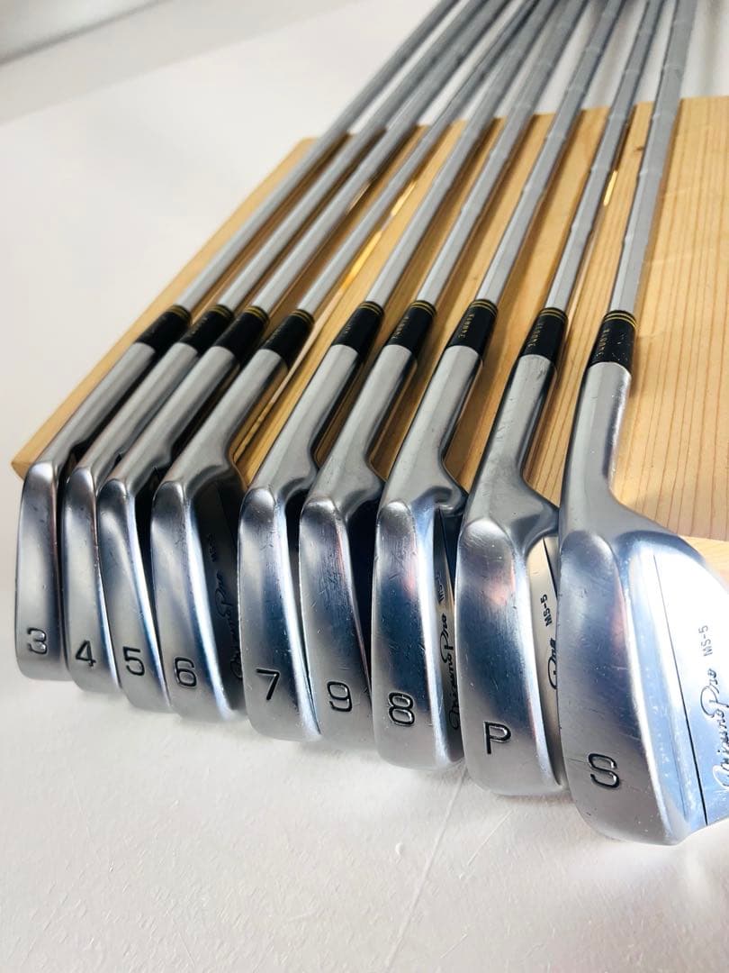 幻の名器 MIZUNOPRO マッスルバッグ MS-5 9本 メンズ ヘッド美品