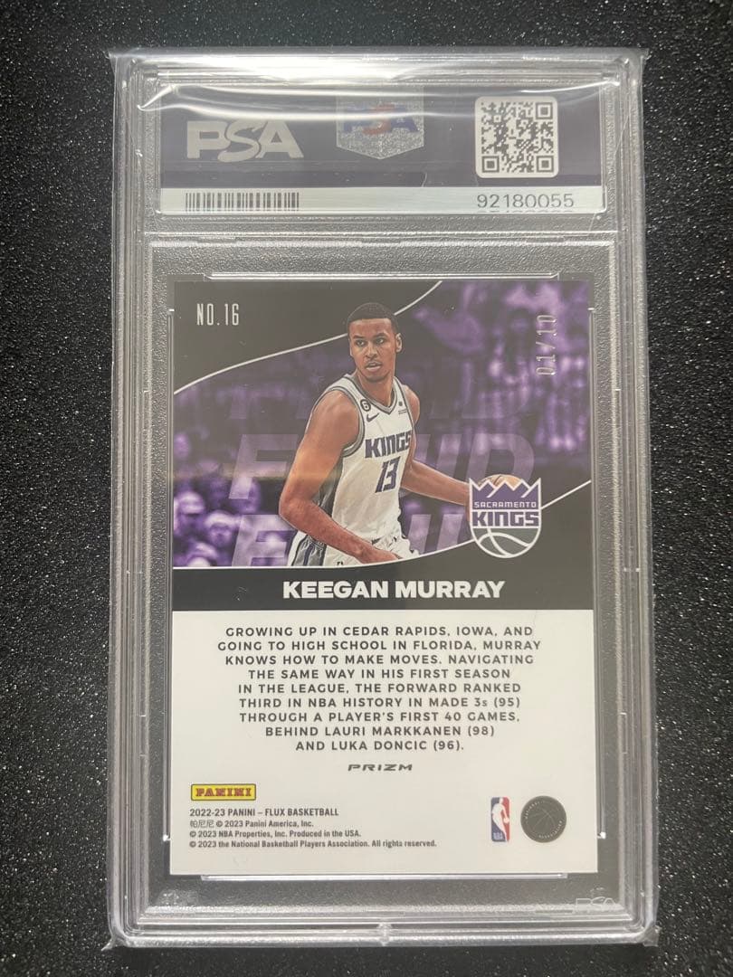 その他 panini flux keegan murray RC /10 PSA10
