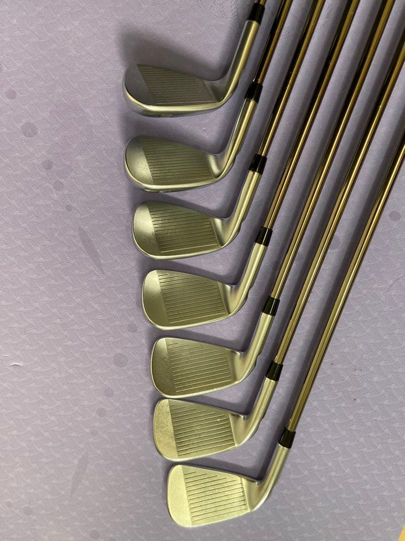 PING i210アイアンU〜5番号　7本セット
