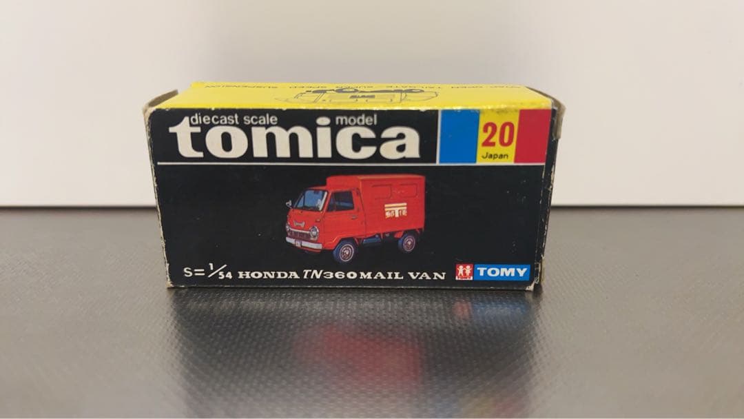トミカ TN360 赤 1/64 黒箱　郵便車