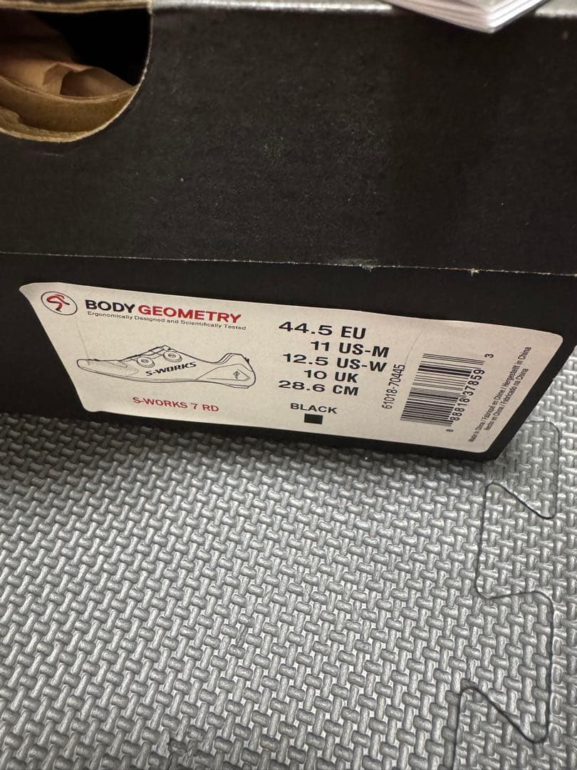 S-WORKS 7 RD シューズ ブラック 28.6cm