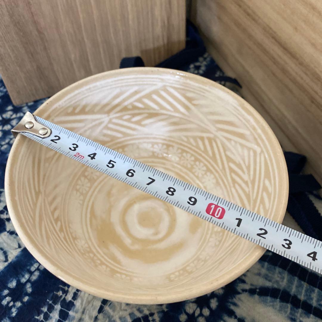 浅見五祥　三島数茶碗　十客　茶道具