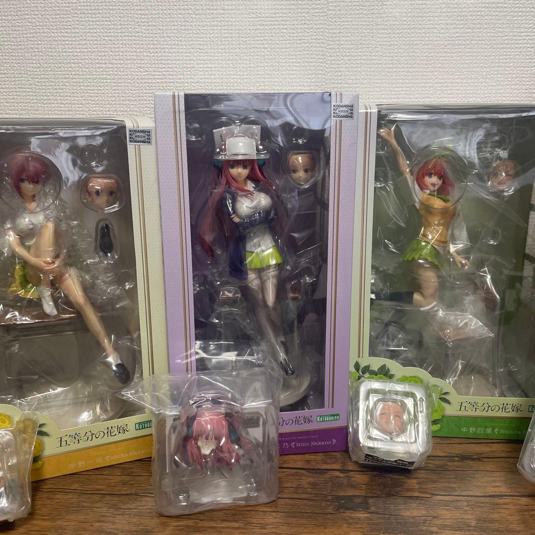 五等分の花嫁　コトブキヤフィギュア　三玖以外 付属パーツ付き　新品未使用