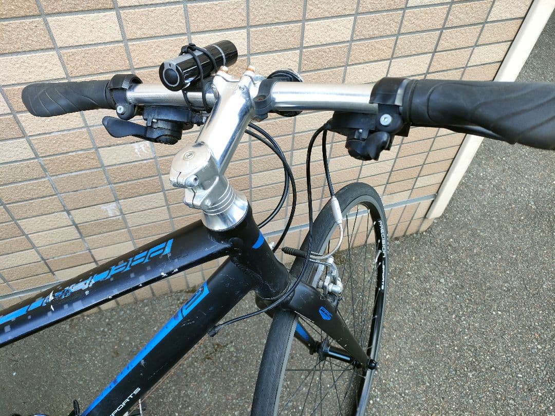 美品✨クロスバイク マットブラック 福岡市内と周辺限定配送