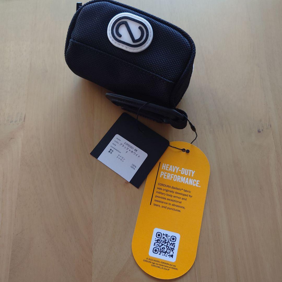 ZENITHAL CORDURA ジッパーポーチ ブラック