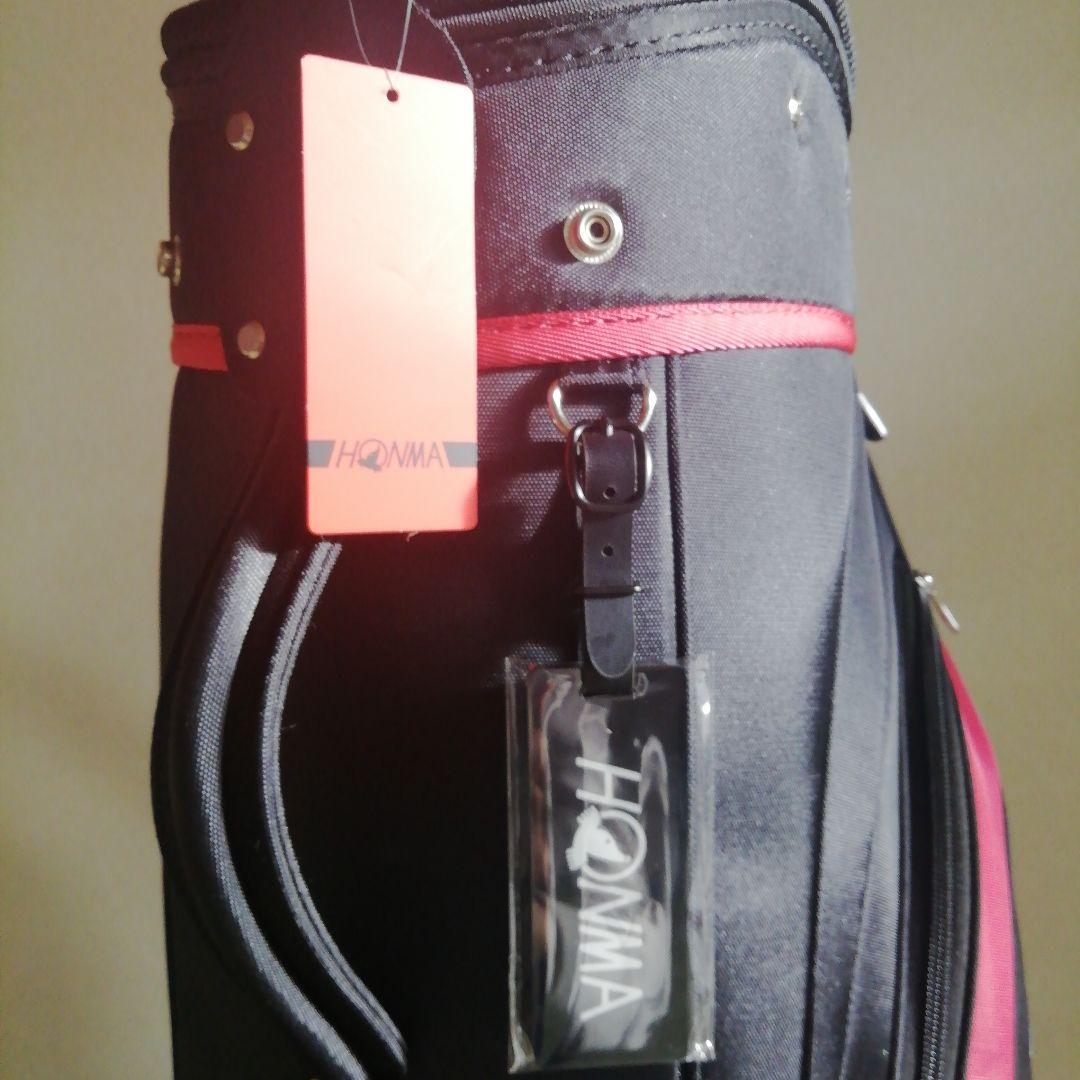 HONMA キャディバッグ 黒/赤　新品