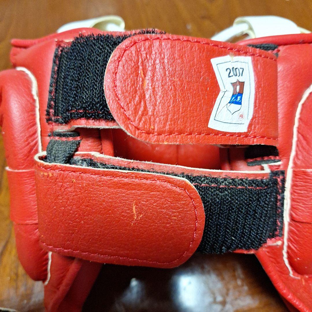 314 Winning ボクシングアマチュア試合用ヘッドギア 2107 赤