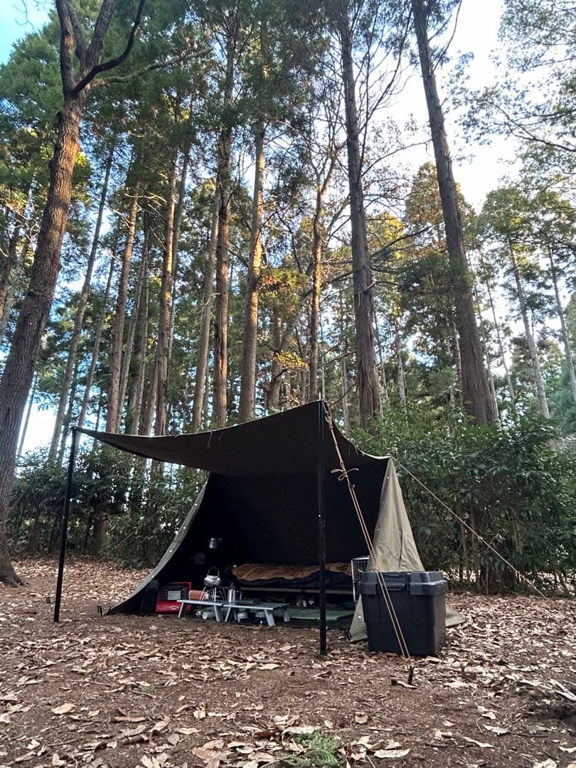 東ドイツ軍　レインドロップカモ　テント