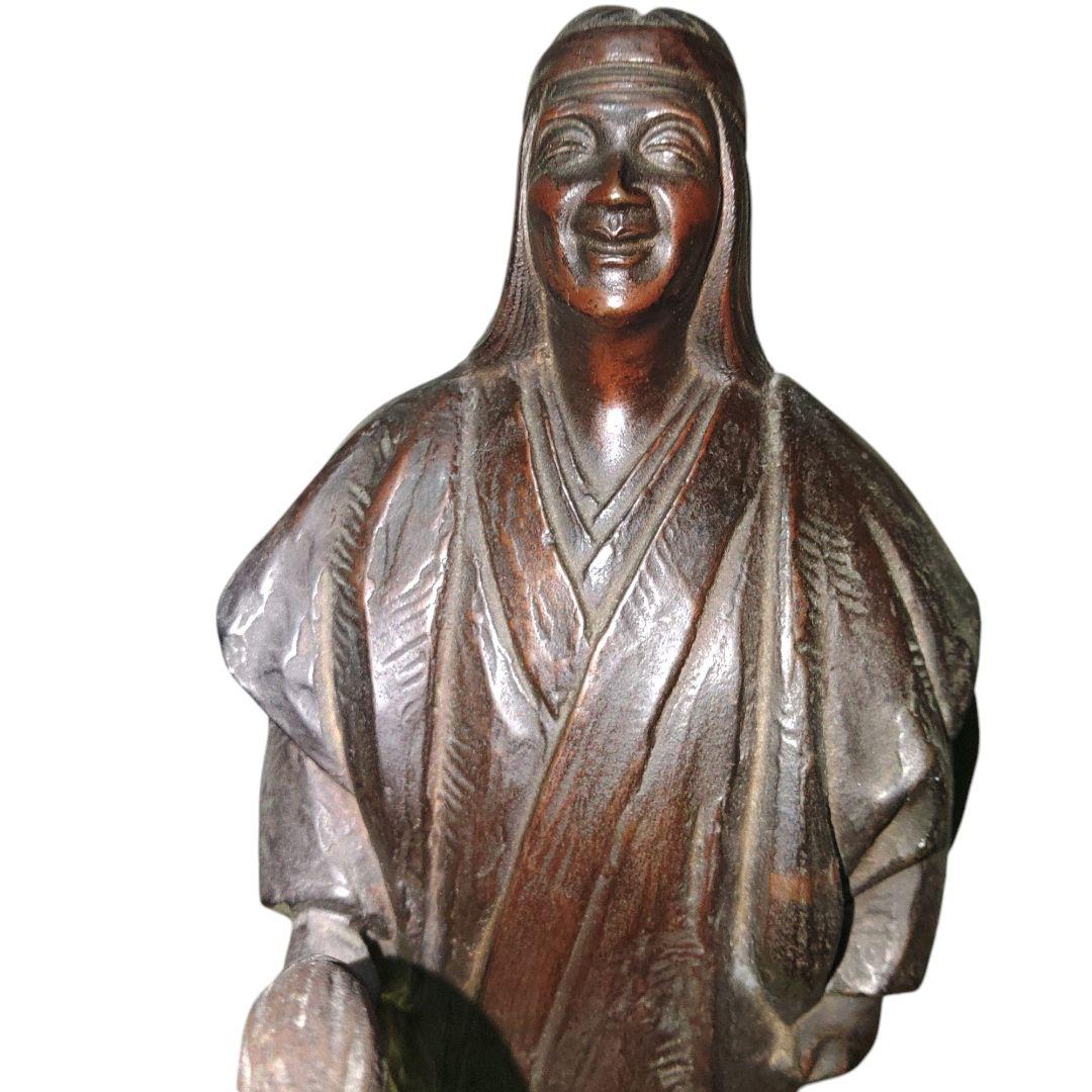 彫金家　樋口芳山　高砂銅製置物