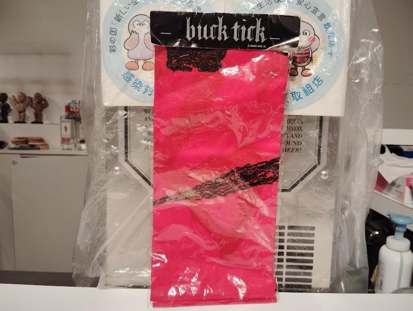 昭和レトロ★当時物 ロックバンド BUCK-TICK バンダナ★櫻井敦司 今井寿