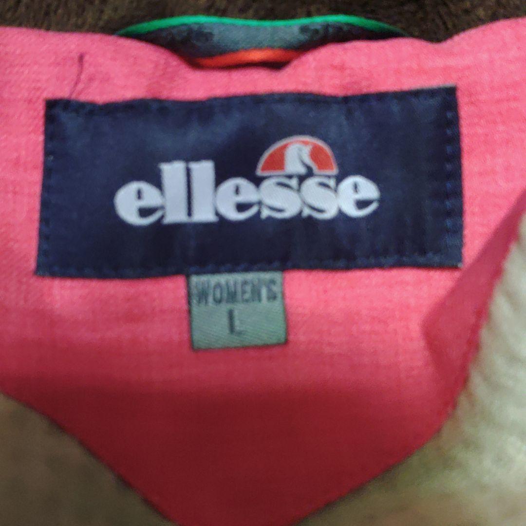 ピンク スキーウェアセット ファー付き上下L