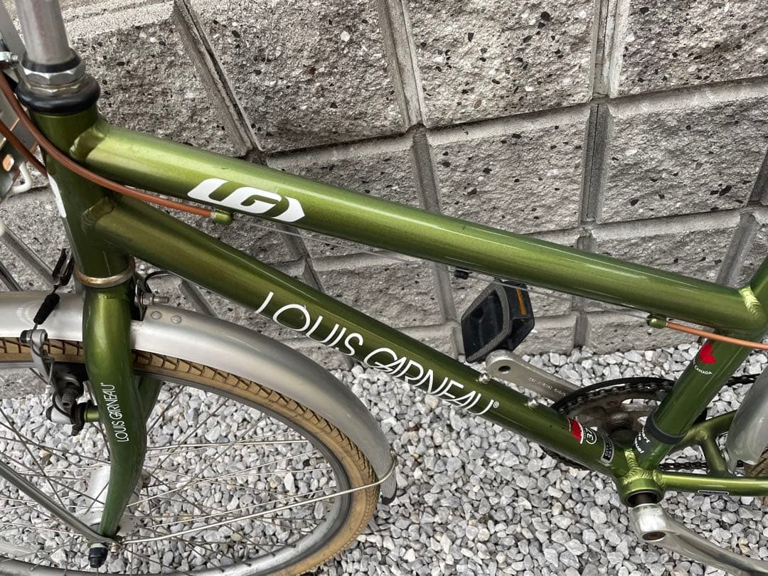 【値下げ直接受取】LOUIS GARNEAU クロスバイク 26インチ 7段変速