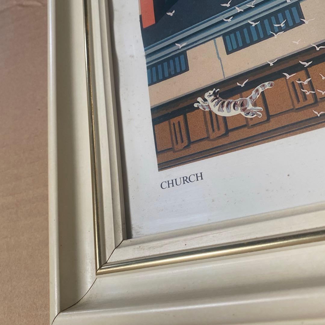 ヒロ・ヤマガタポスター（CHURCH）額装品