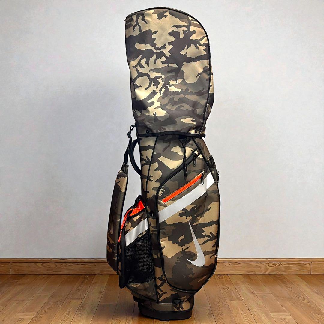ほぼ未使用級❣️極美品✨NIKE ゴルフ キャディバッグ 14分割 カモフラ 迷彩