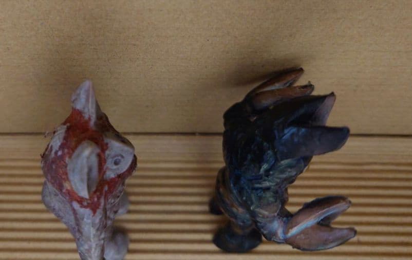 【当時物】【美研】ウルトラマン スケールモデル怪獣☆バルタン星人☆イカルス星人