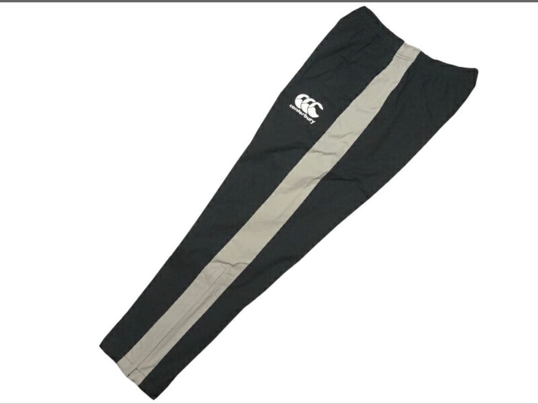 Canterbury ウォームアップウェア 黒/青 LL 商品は写真２〜３枚目