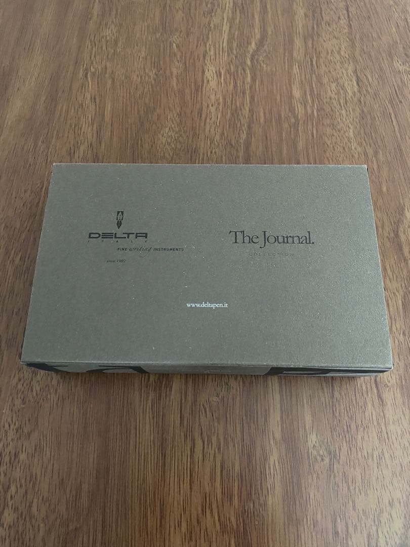 デルタ DELTA ジャーナルコレクション 万年筆 M字 マーブルレッド軸