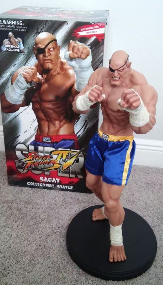 ストリートファイター PCS サガット 1/4 EX版 スタチュー フィギュア