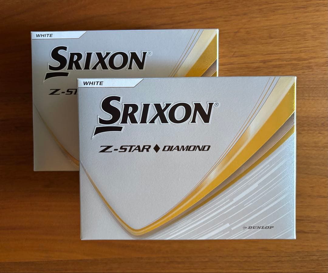 【値下げ】２ダース スリクソンZ-STAR ダイヤモンド ホワイト2025モデル