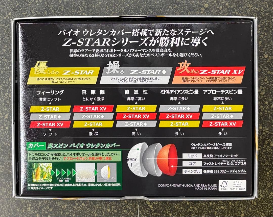 【値下げ】２ダース スリクソンZ-STAR ダイヤモンド ホワイト2025モデル