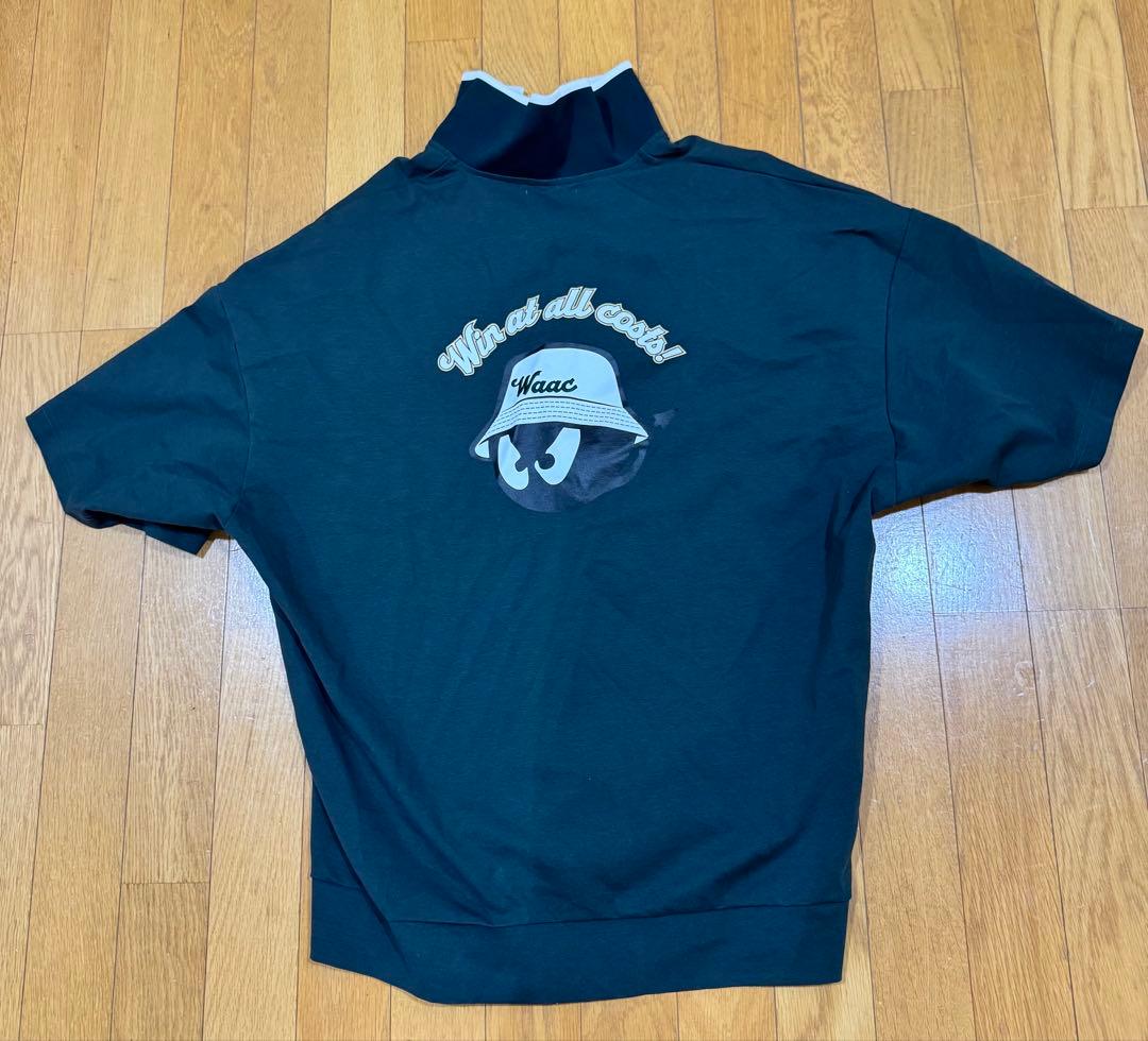 WAAC ワック　ライトストレッチポンチポロシャツ ダークグリーン　2025