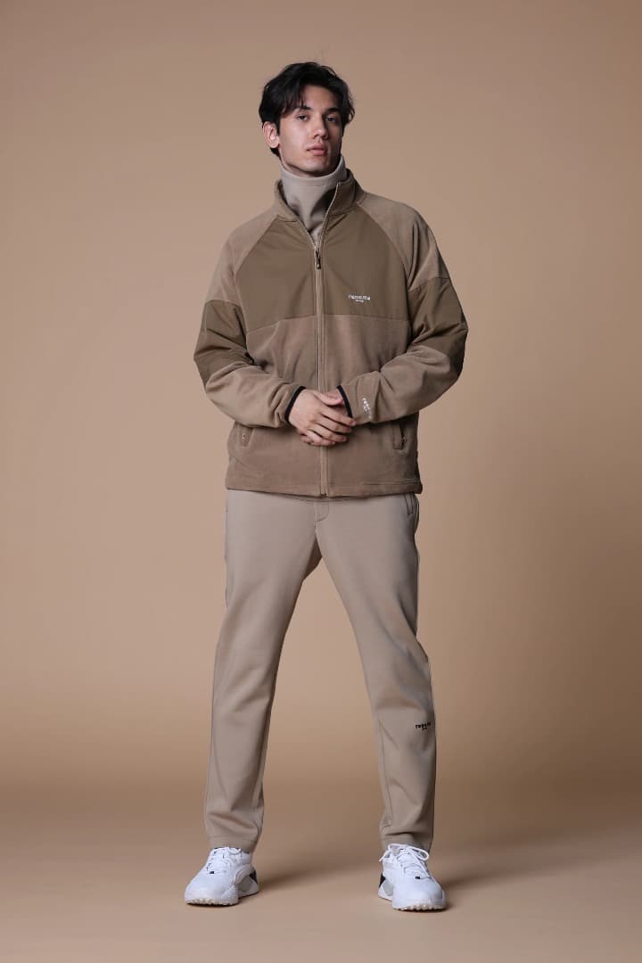 メンズウェア RENOMA GOLF BASIC SWITCHING FLEECE JK