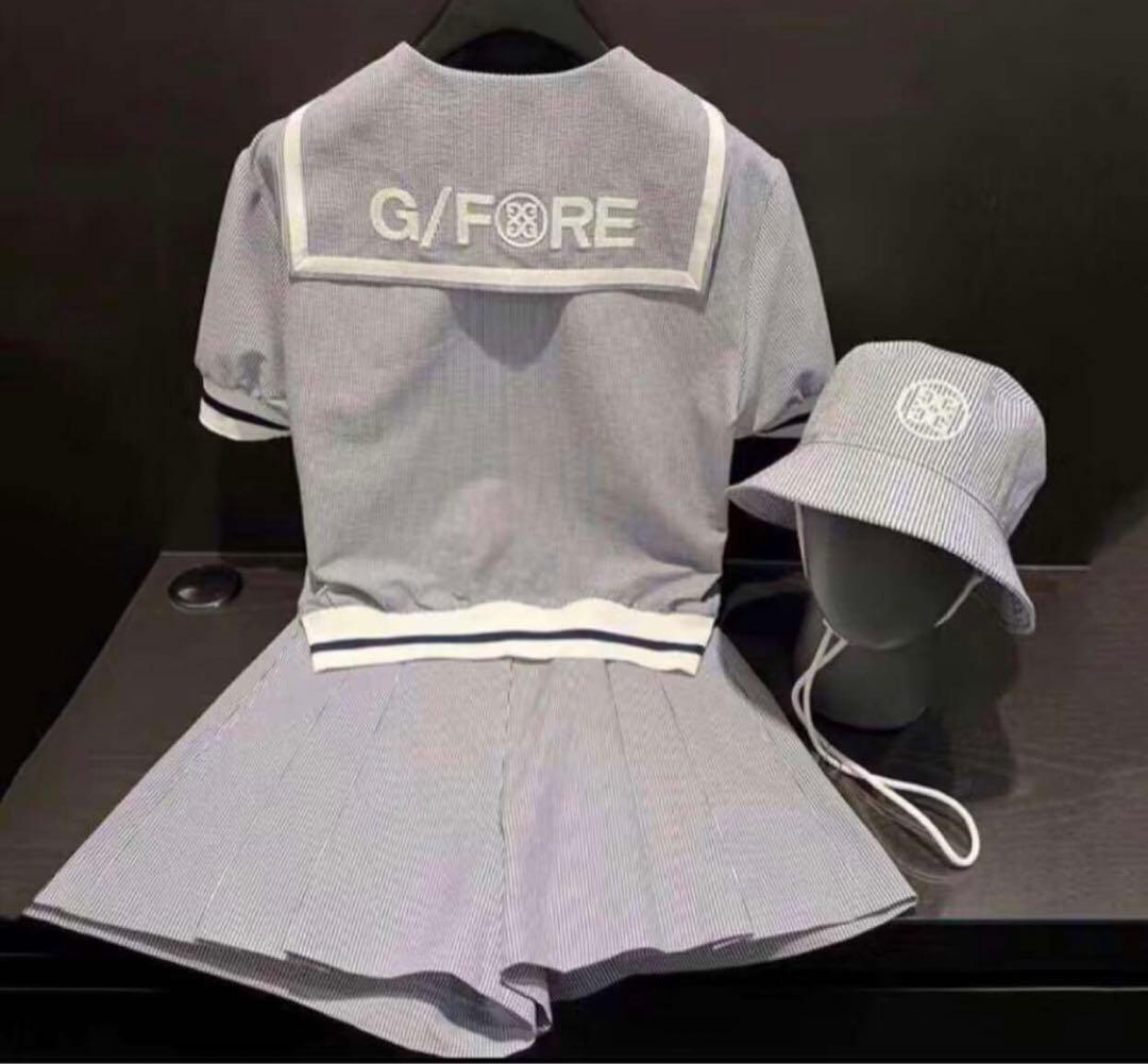ジーフォア ゴルフウェア レディース 上下2点セット セットアップ