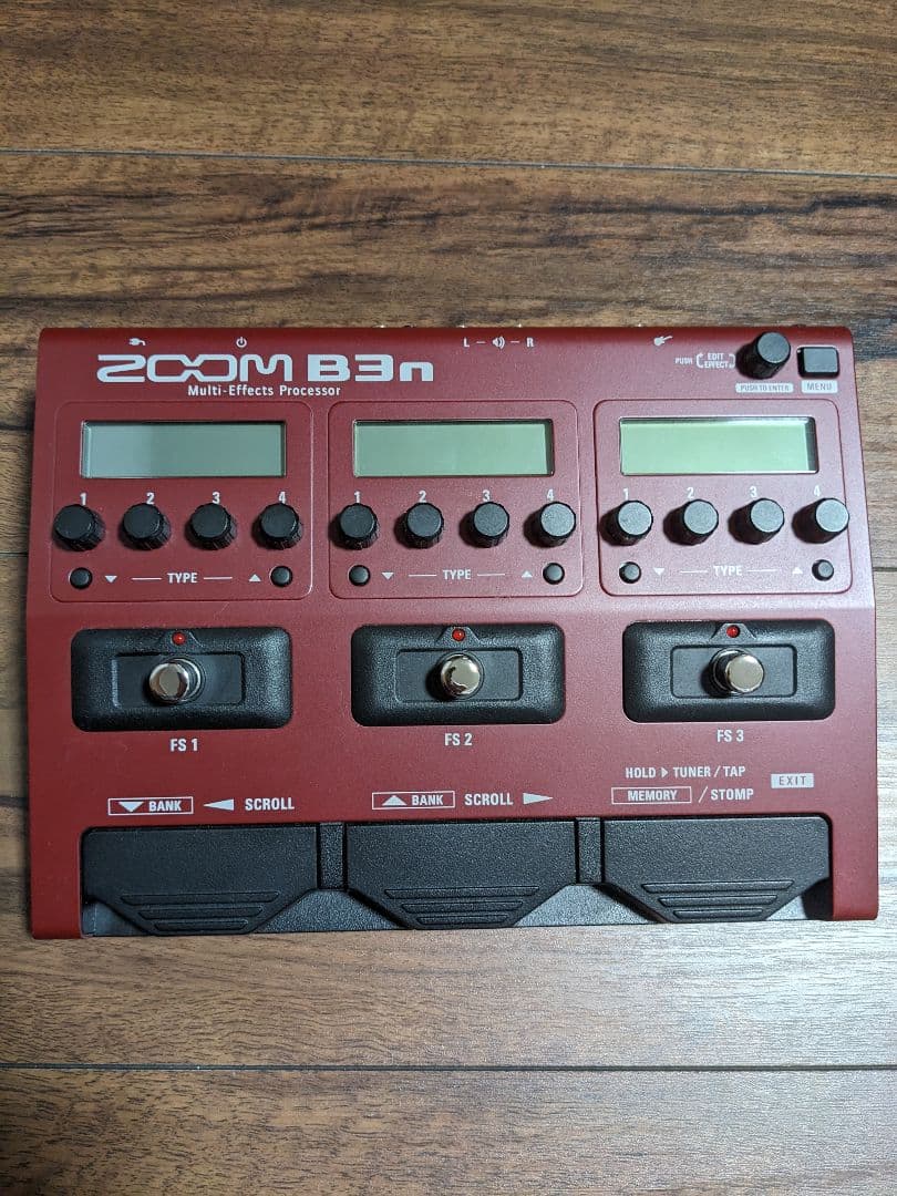 ZOOM B3n アダプター付き