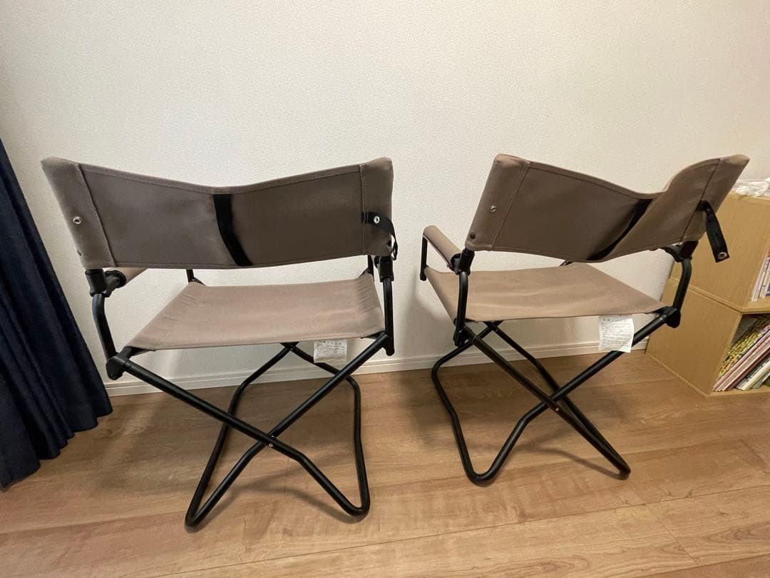 【スノーピーク FDチェアワイドグレー2脚セット】