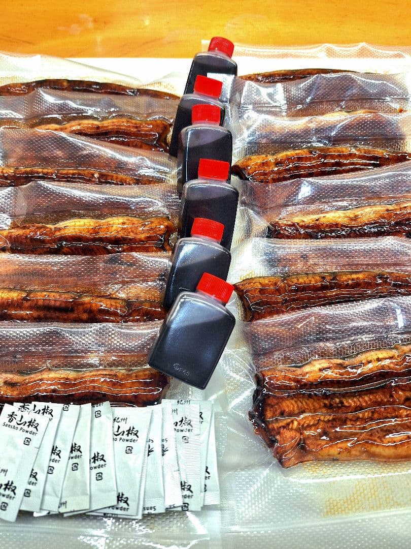 お得用 国産うなぎ蒲焼150g×6尾入 1尾当り2400円 簡易包装 冷凍便