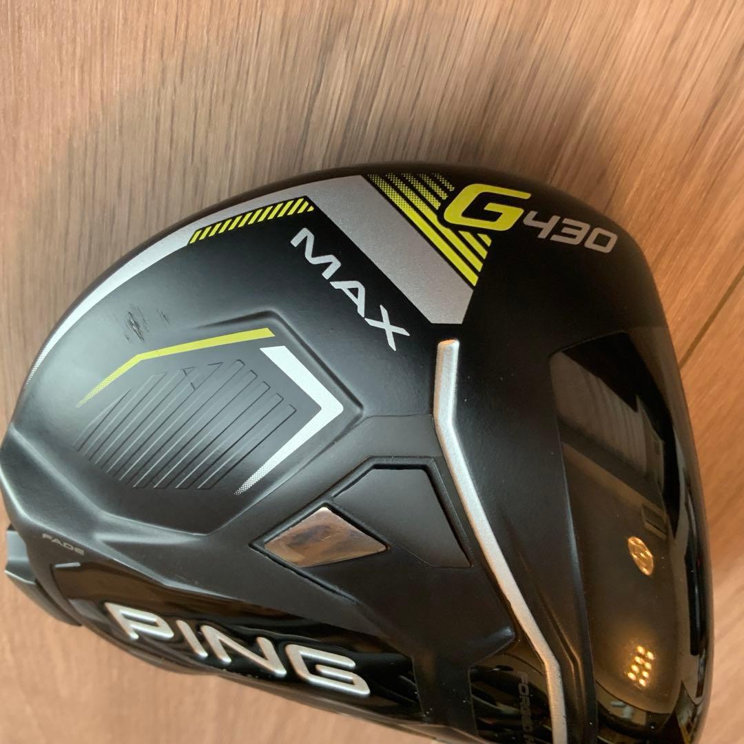 PING G430 max 10.5 ヘッドのみ 純正ヘッドカバーとオマケ３点