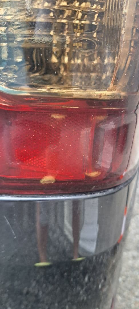 ハイエース テールランプ 自家キャンディーブラウン塗装