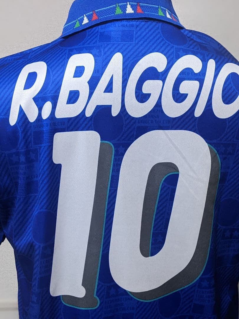 イタリア代表 昇華プリントネーム&ナンバー