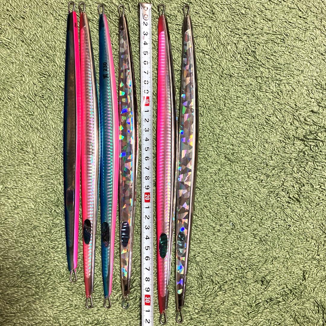 ホッツ　男ジグ　200〜280g オフショアジギング　メタルジグセット