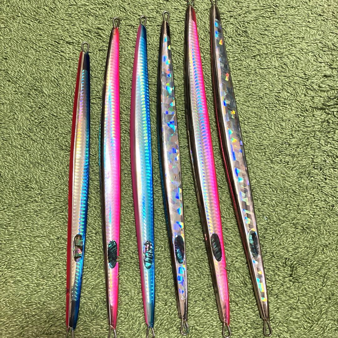 ホッツ　男ジグ　200〜280g オフショアジギング　メタルジグセット