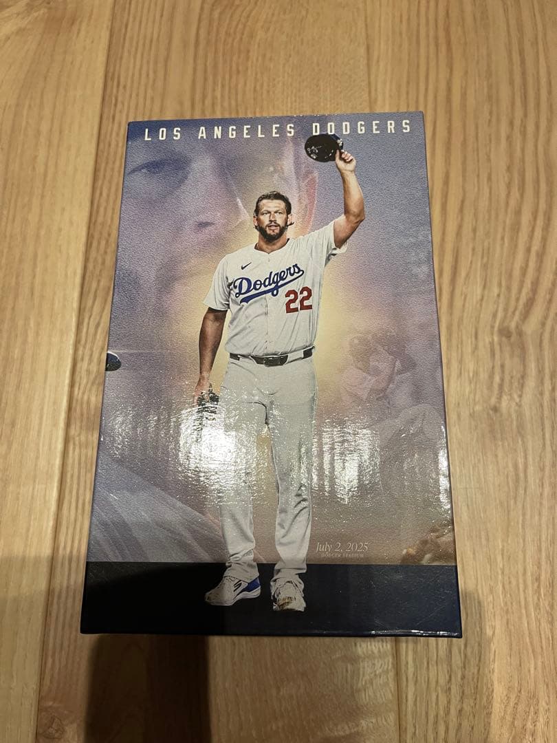 ドジャース　カーショウ 3000奪三振 記念ボブルヘッド